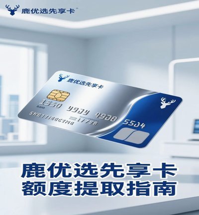 鹿优选临时额度怎么提现